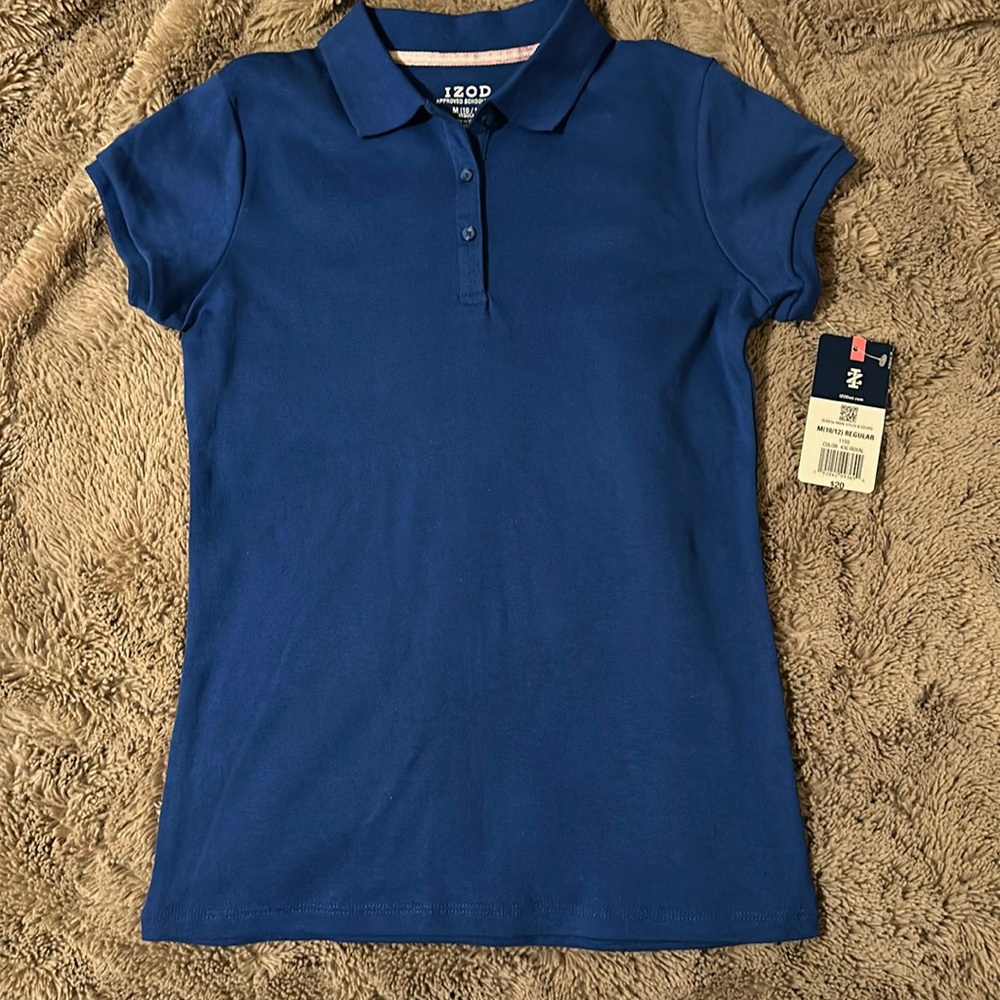 2 new Royal blue uniform shirts